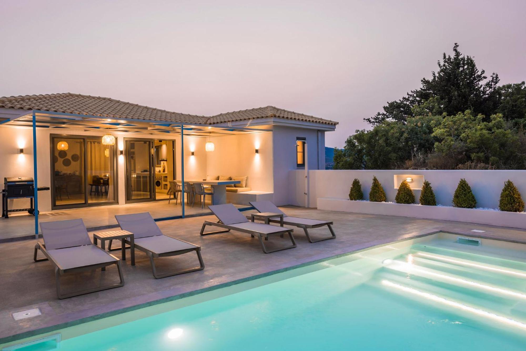Villa Mirto - Iris Sunset Villas Lépedha Exterior foto